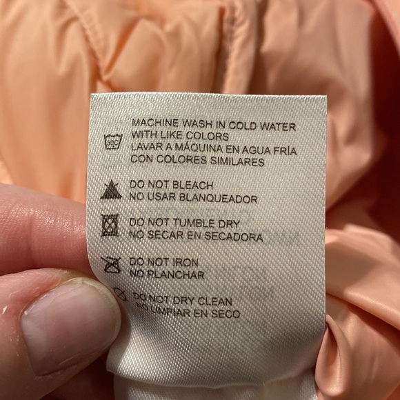 ICEBURG Puffer Down coat peach new with tags - Picture 11 of 11